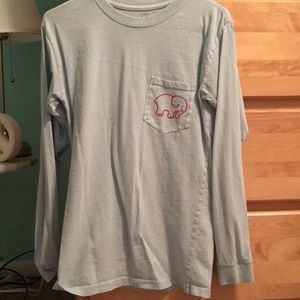 ivory ella blue long sleeve